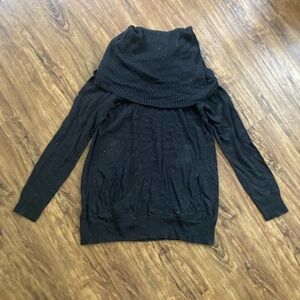 New York & Company Black Turtleneck Sweater